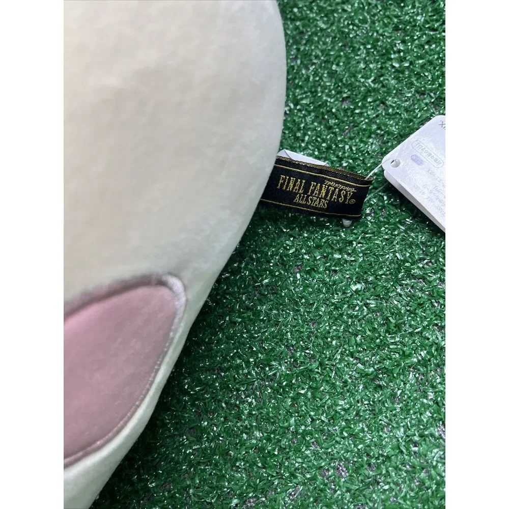 Final Fantasy All Stars Dissidia Moogle Face Pillow Plush 18 inches NWT‎